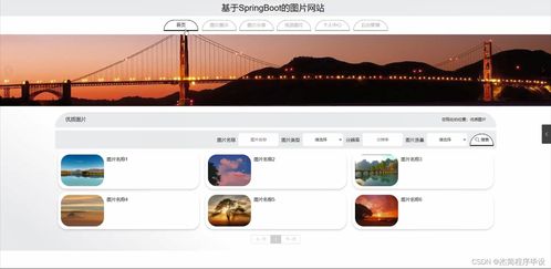 java計(jì)算機(jī)畢業(yè)設(shè)計(jì)基于的圖片網(wǎng)站 附源碼 springboot 開(kāi)題 論文